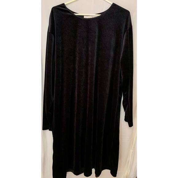 Velvet Sweater Dress - Picture 1 of 4